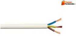 Hes Ttr Kablo 3x0,75 Mm Beyaz (H052xz1-F) Halojen Free